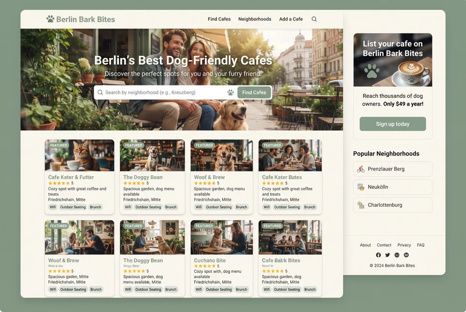 Paid directory
